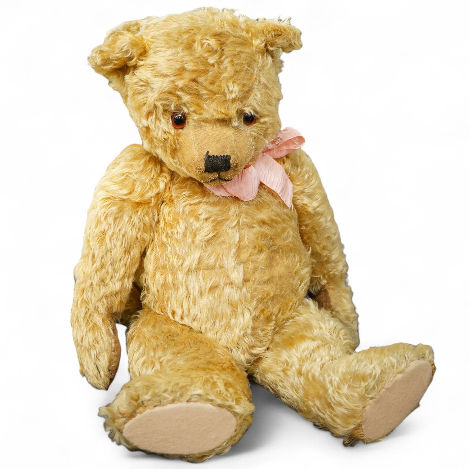 A large late 1930s Chiltern teddy bear, approx. 70cm long